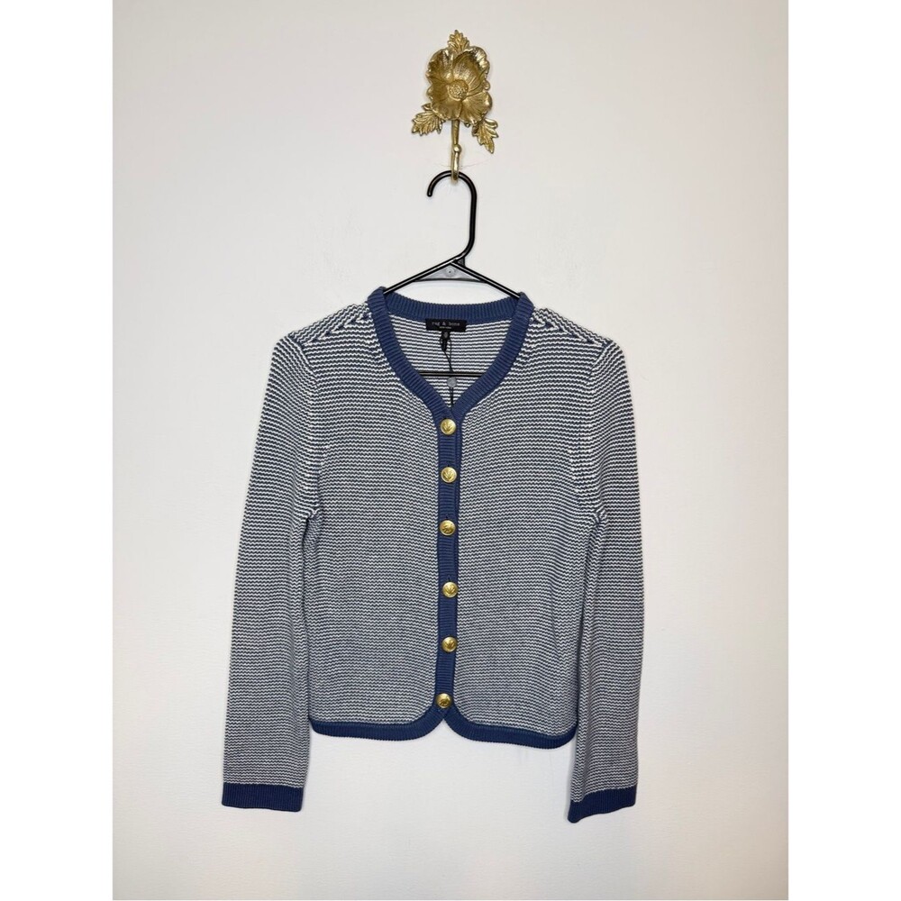 rag & bone Nora Striped Cardigan XS